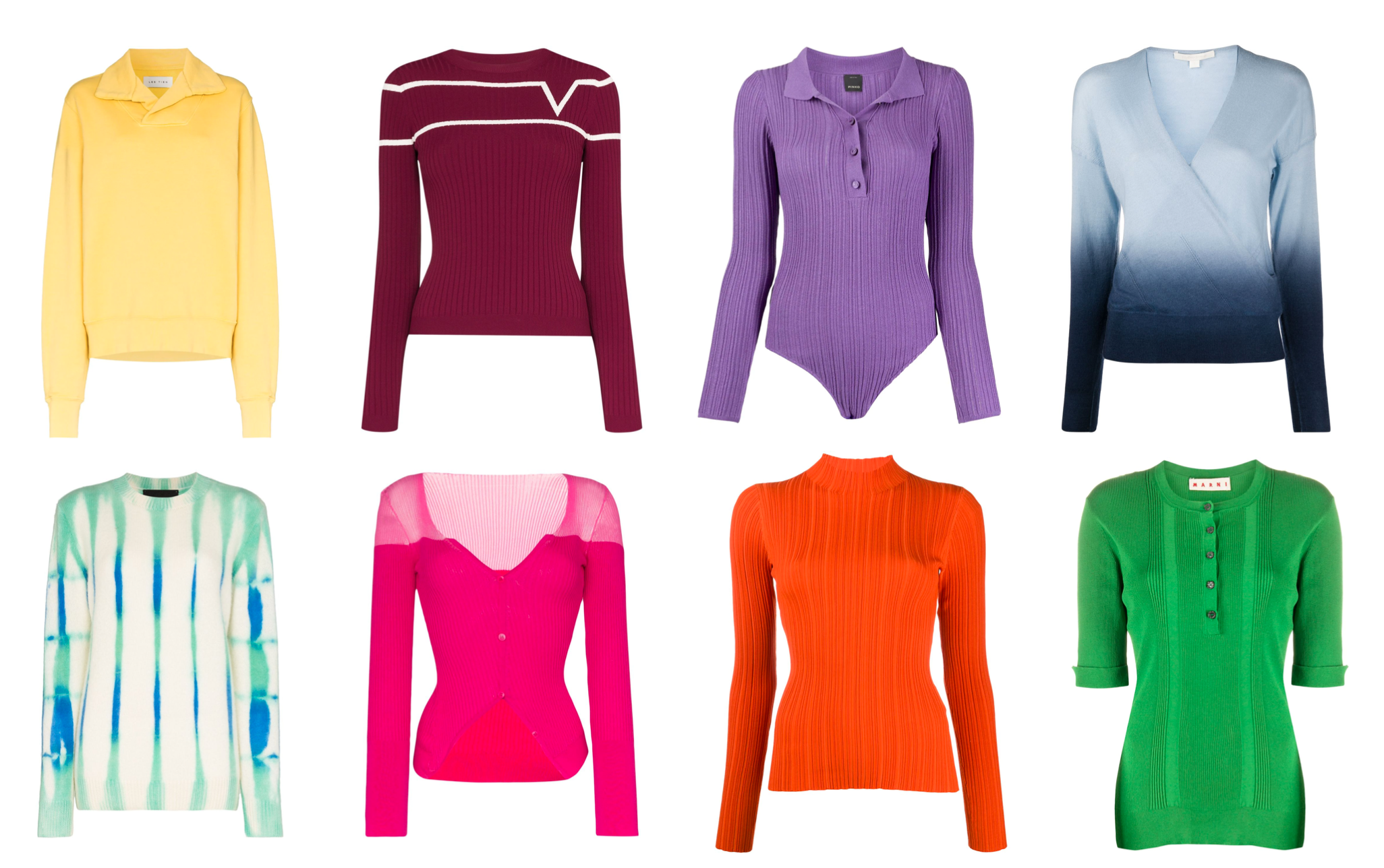 colorful zoom sweaters