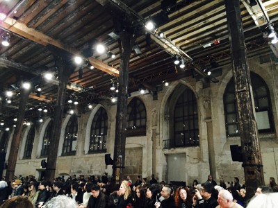 Ann Demeulemeester Paris Fashion Week Gothic Chapel