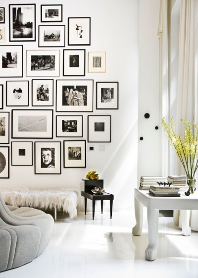 A perfect study in black and white photography - a good tip is to use large white borders when framing.