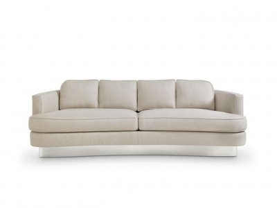 Cubist Curve Sofa from DeringHall.com is a classic with a modernist twist