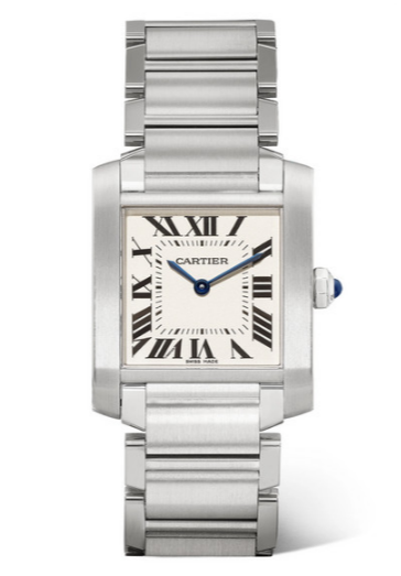 Cartier stainless steel watch