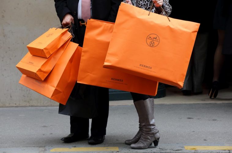 hermes shopping bags