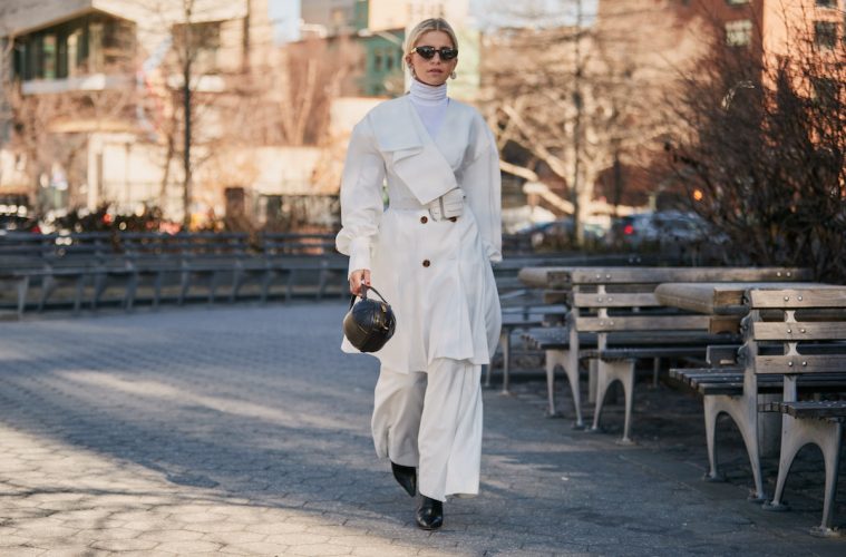 All White Street Style